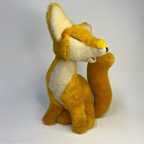 RARE Vintage fox stuffed plush toy - Picture 5 of 7